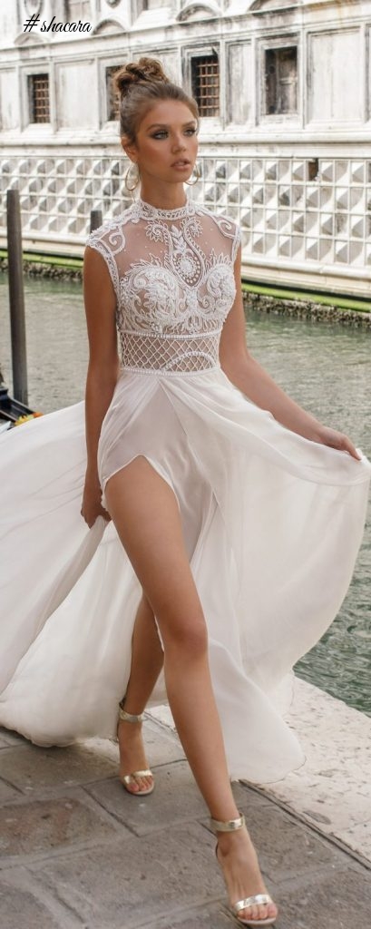 STUNNING WHITE WEDDING DRESSES FROM JULIE VINO 2018 SPRING COLLECTION