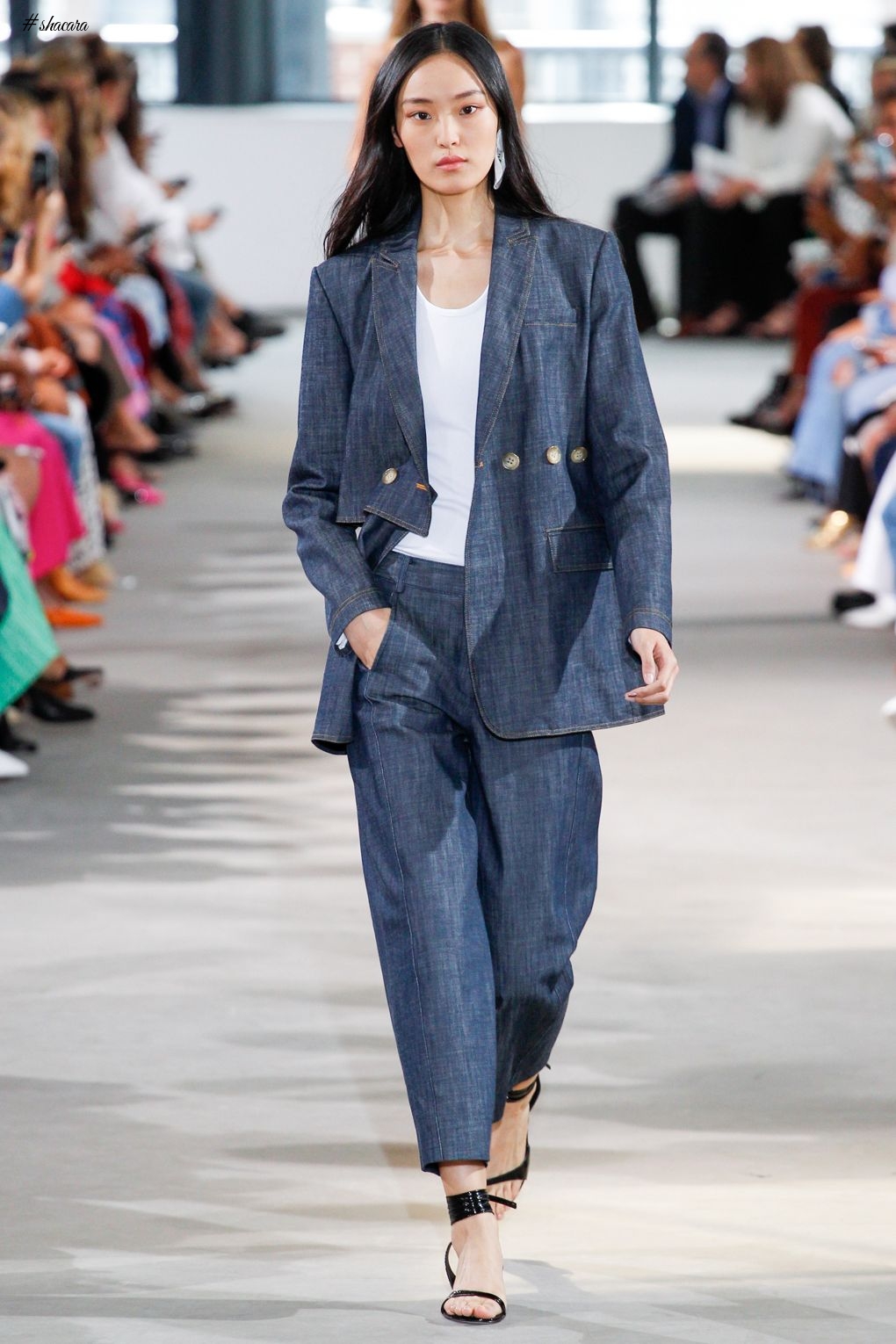 NYFW Trend: We Love The Deconstructed Blazers From The NYFW Spring/Summer 2018