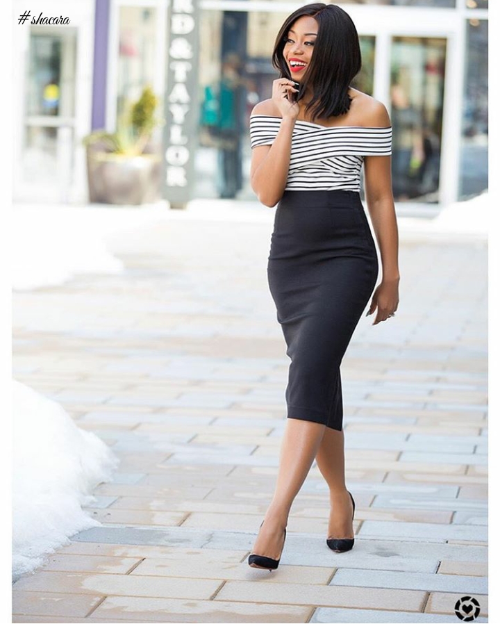 Check Out 10 Fab Work-Style Inspirations Served By Style Blogger, Stella Uzo
