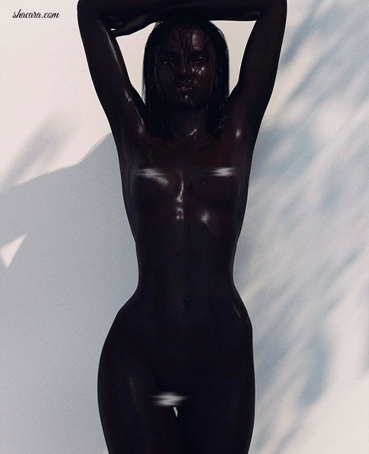 his Black Viral Model That Has The Internet Going Crazy On Whether She Is A Real Person?