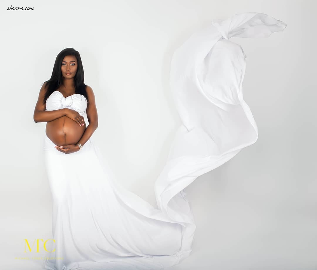 Comedian Wale Gates, Wife Lanre Welcome Baby Girl & Release Beautiful Maternity Photos