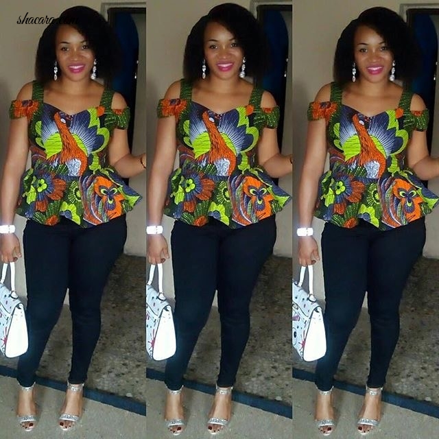 LOOK YOUR BEST IN ANY OF THESE ANKARA STYLES