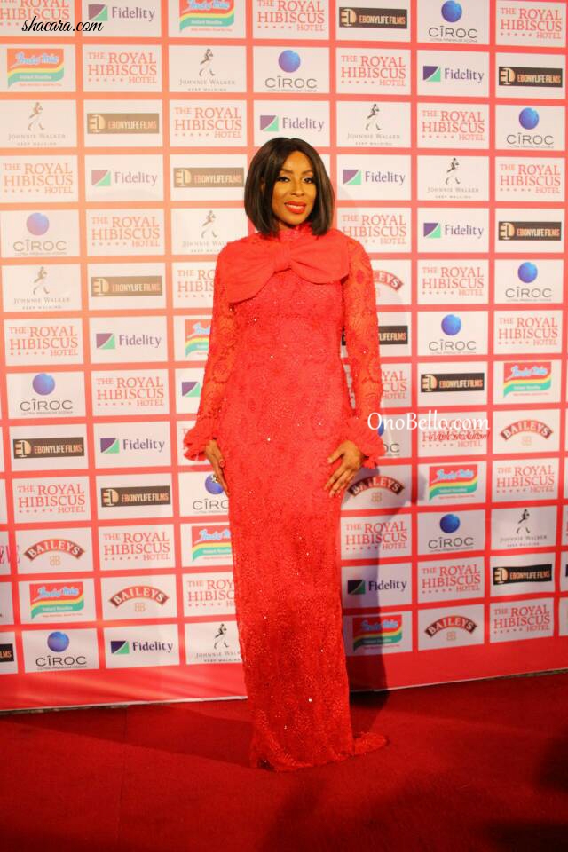 Red Carpet Glam: Mo Abudu, Zainab Balogun, Attend The Premiere Of “The Royal Hibiscus Hotel”