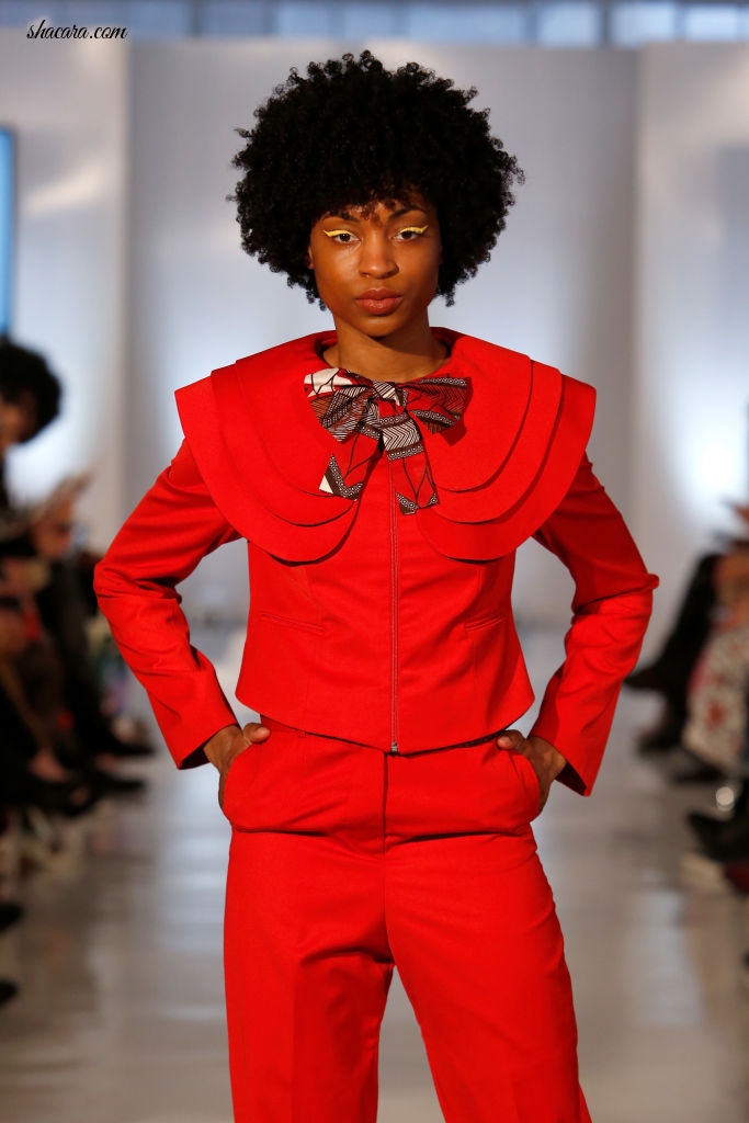 South African TV Host/Musician Nandi Madida Debuts Her ‘Colour By Nandi Madida’ Fashion Brand’s Collection at New York Fashion Week