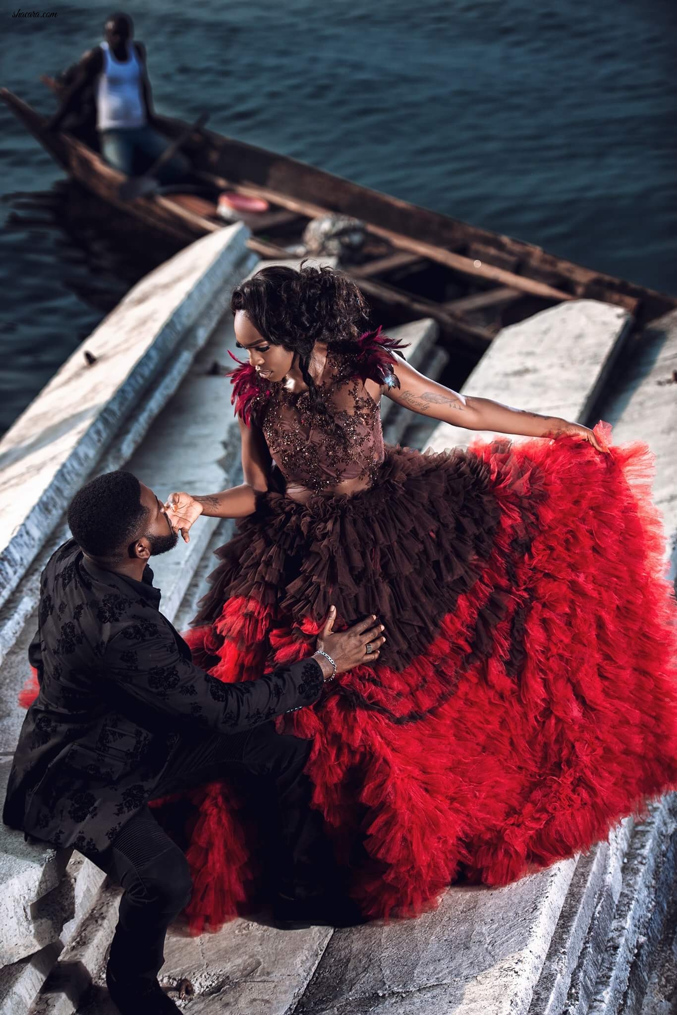 Deyemi Okanlawon, Beverly Osu Feature In Bridal Fashion Editorial Photographed By Abu Salami
