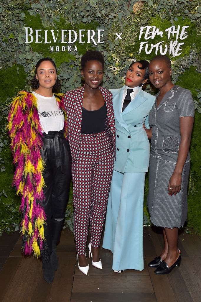 Lupita Nyong’o, Yvonne Orji, Jidenna, Janelle Monae, Attend The 2018 #FemTheFuture Pre-Oscars Brunch