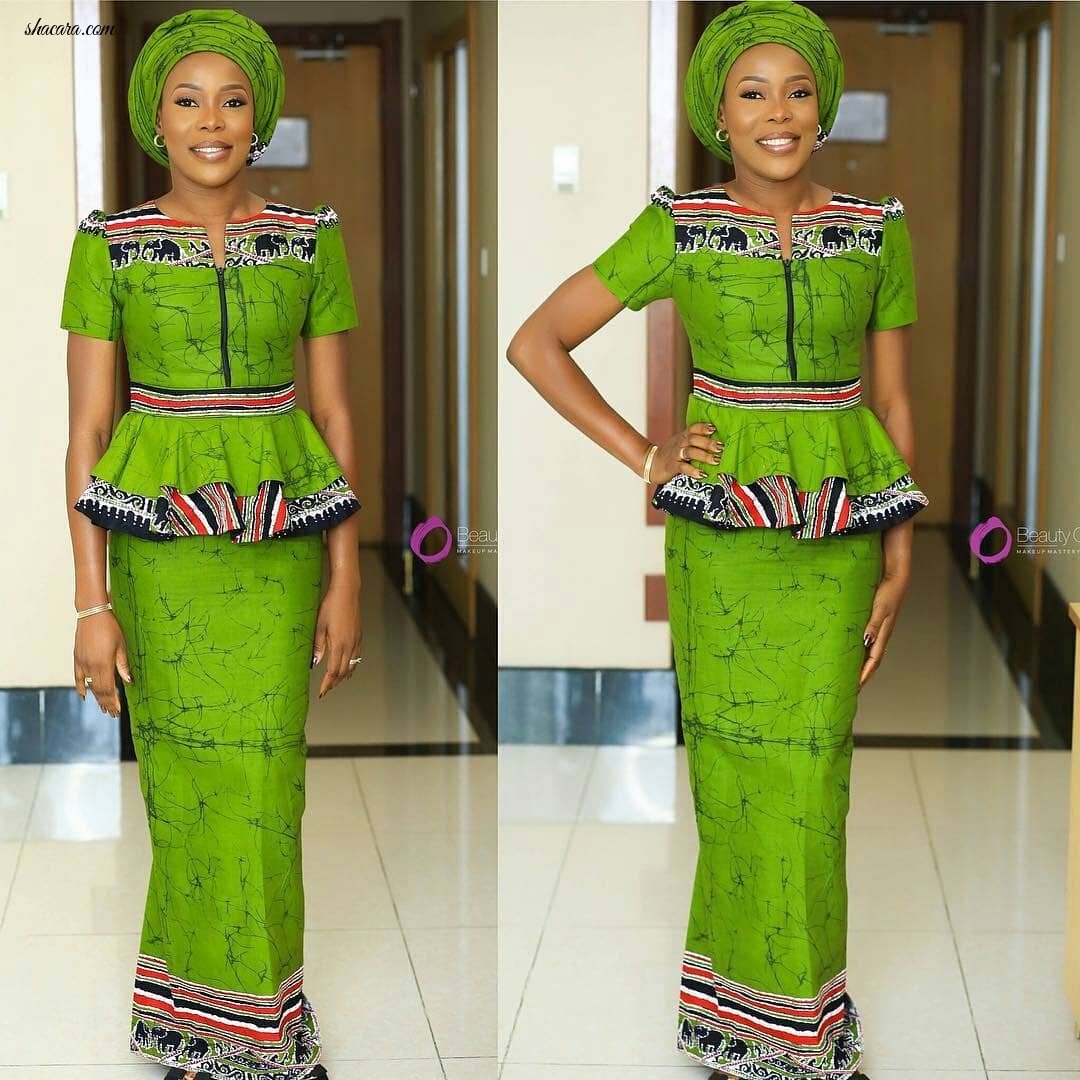 BEAUTIFUL ANKARA STYLES FOR THE LADIES WITH THE SEXY FIGURE