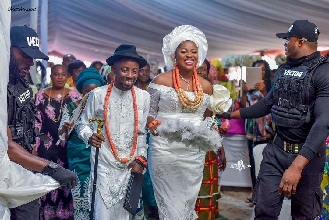 Inside Erigga And His Fiancée Morenike’s Traditional Marriage In Delta State