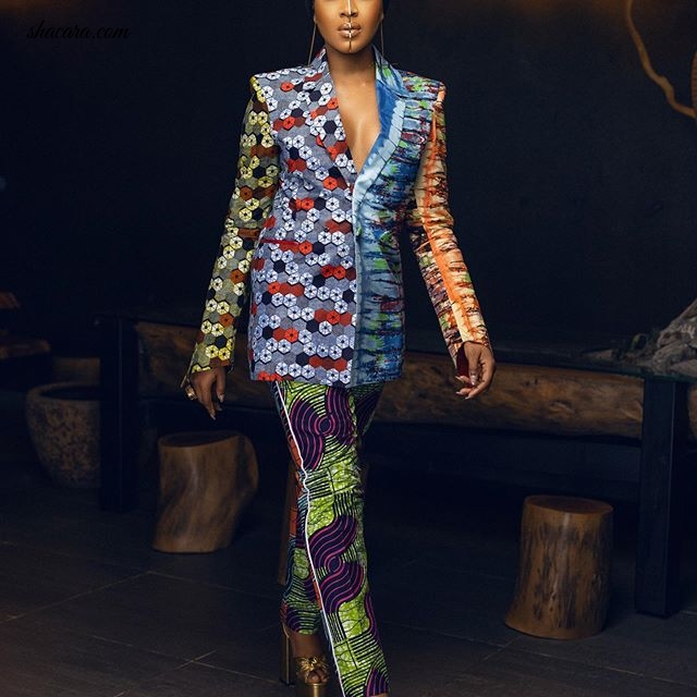 Erica Ngozi Nlewedim Sure Didn’t Come To Play In These LisaFolawiyo Suit