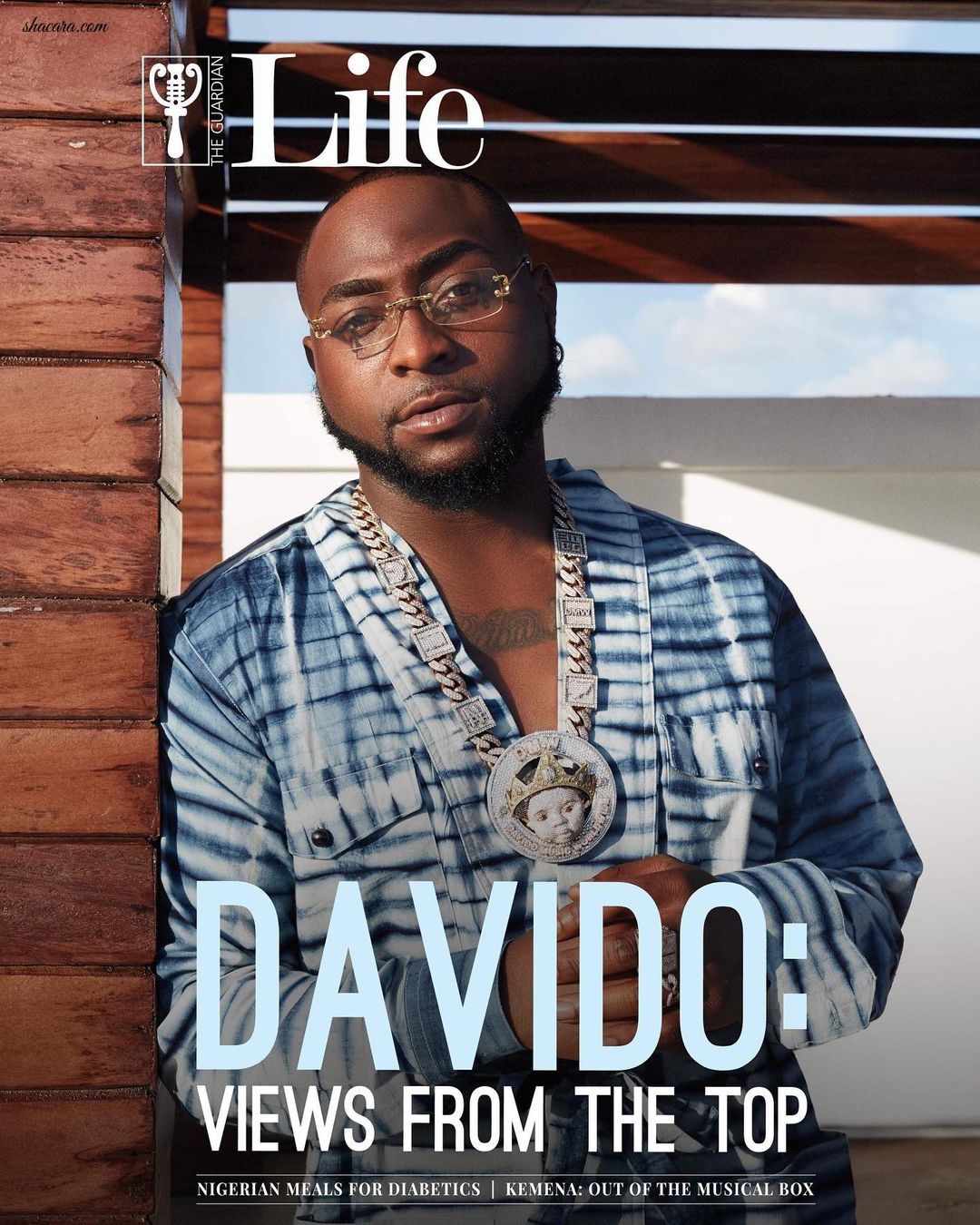 Davido Stars On The Latest Issue Of Guardian Life Magazine