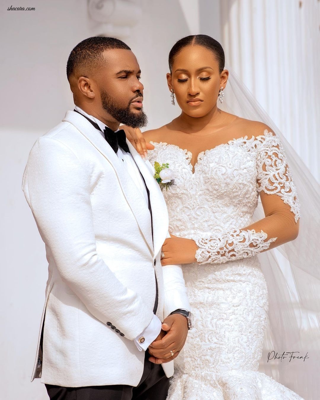 Ini Edo’s Show-Stopping Designer Look For Williams Uchemba’s Wedding Is A Must-See