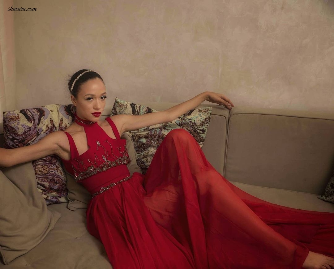 Eku Edewor Makes A Case For High-Fashion Dresses In Weiz Dhurm Franklyn’s 2020 Holiday Edit