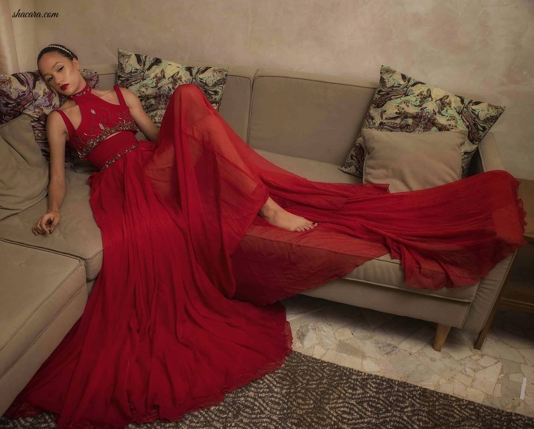 Eku Edewor Makes A Case For High-Fashion Dresses In Weiz Dhurm Franklyn’s 2020 Holiday Edit