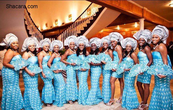 Stunning Nigerian Bridesmaid Dresses