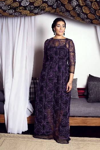 ADUNNI ADE MODEL IN ABBYKE DOMINA’S LOOKBOOK FOR NEW COLLECTION ‘THE NORTHERN BRIDE’