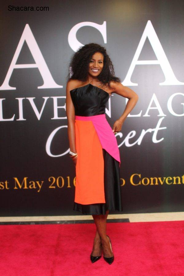 Red Carpet Photos: Bez Idakula, Omawunmi, Waje & More At Asa Live In Lagos Concert