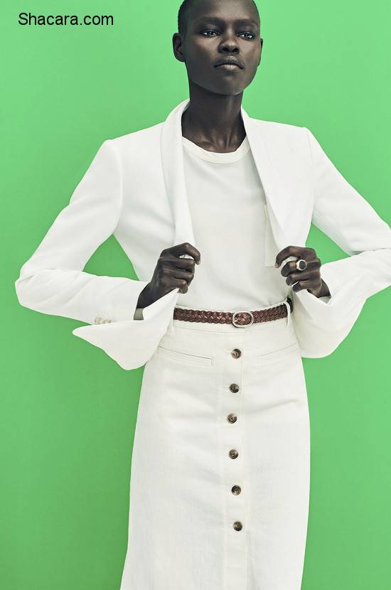 Grace Bol for Ann Taylor’s 2016 Ad Campaign
