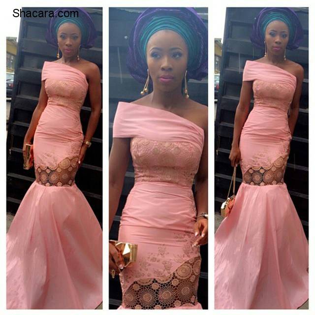 BREATHTAKING TRENDY UNIQUE ANKARA AND LACE GOWN STYLES