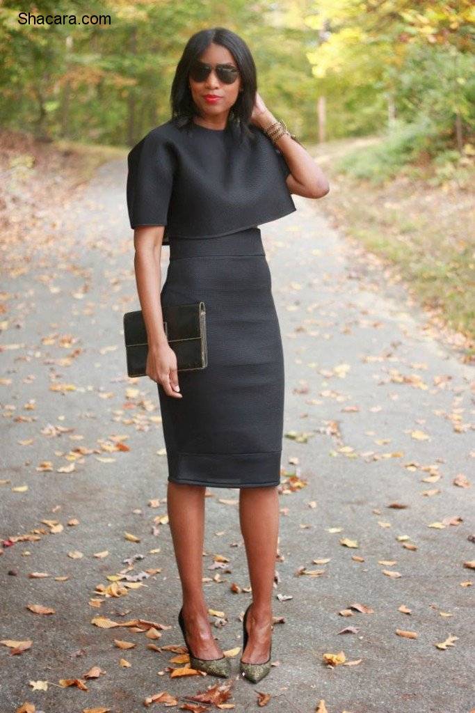 THE WAYS TO MAKE AN ALL-BLACK OUTFIT FEEL FRESH THIS SEASON