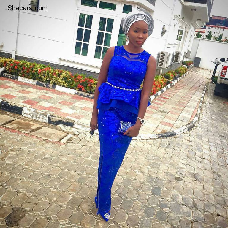 TRENDING LACE ASO EBI COLOUR WE ARE LOVING THIS WEEK
