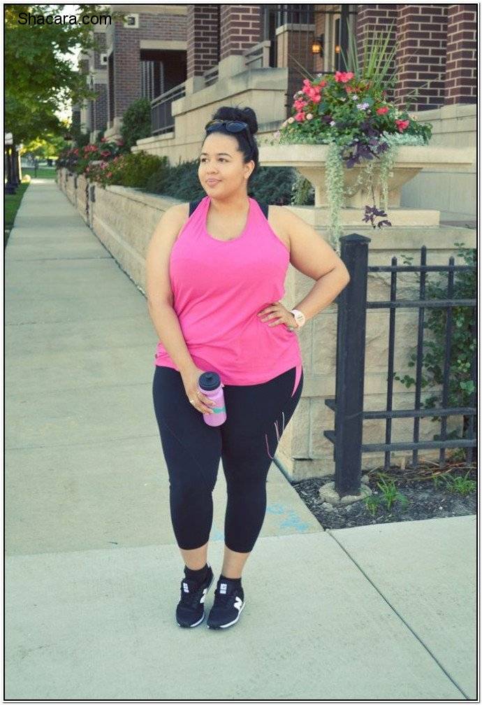 SPORTY PLUS-SIZE CHIC OUTFITS FOR YOUR WEEKEND WORKOUT
