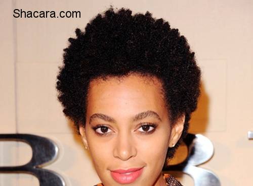 Have A Look At Solange Knowles’ Natural Hair Journey