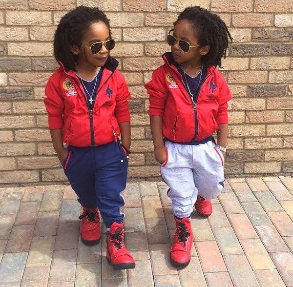 NIGERIAN CELEBRITIES WITH THE MOST ADORABLE TWIN CHILDREN