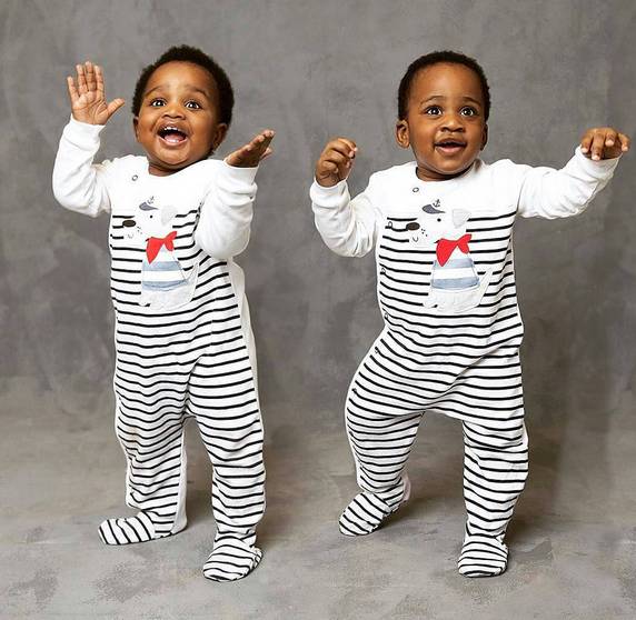 NIGERIAN CELEBRITIES WITH THE MOST ADORABLE TWIN CHILDREN