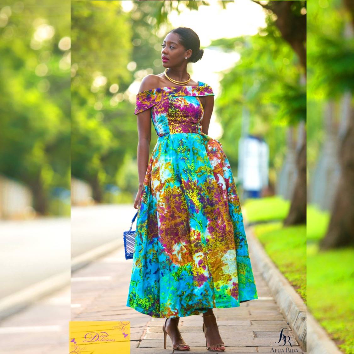 Ghana’s Diva Delicious Presents It’s Fabulous Batik Look Book ‘Anatomy Of Color’