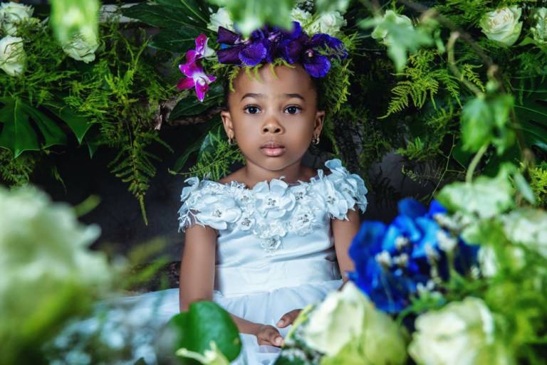 SEE THESE GORGEOUS FLOWER GIRL DRESSES BY MONBEBE LAGOS