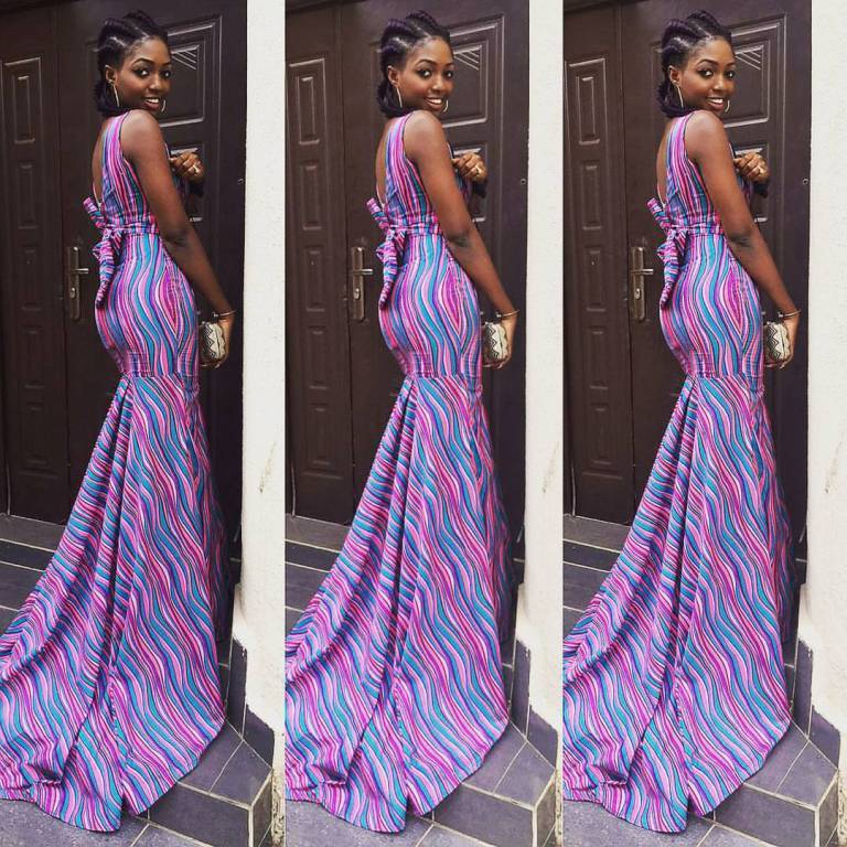 SIMPLE SEXY AND STUNNING ANKARA STYLES FOR THE FASHION LOVERS