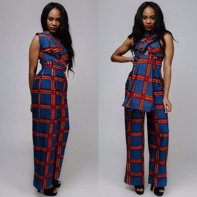 THESE ARE THE ON-POINT ANKARA JUMPSUIT STYLES YOU NEED