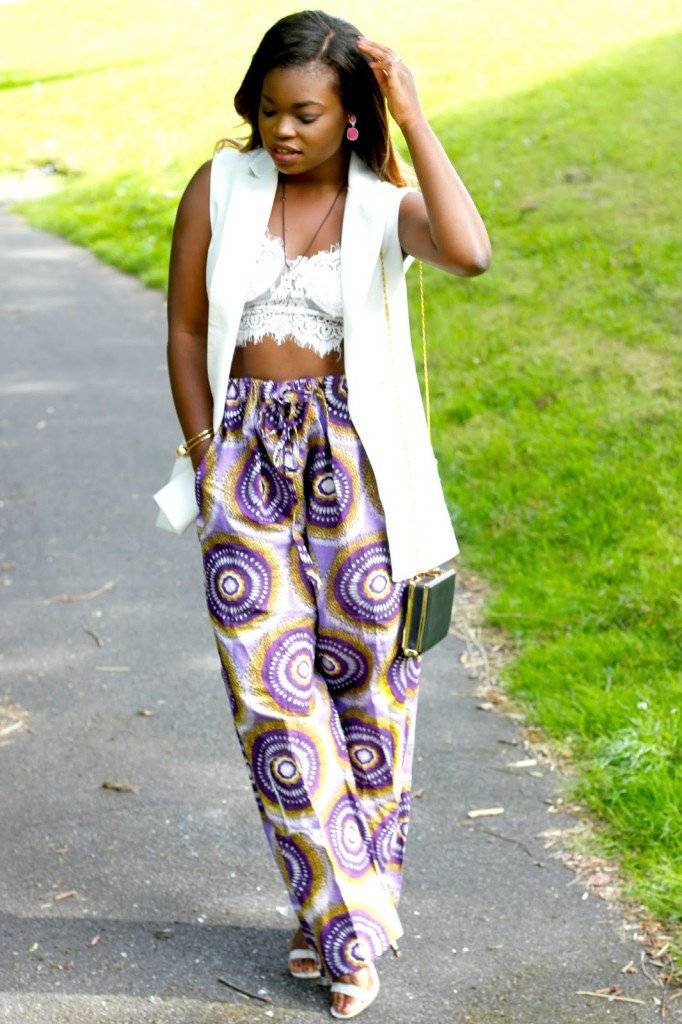 HOW TO STYLE WIDE-LEG ANKARA PANT