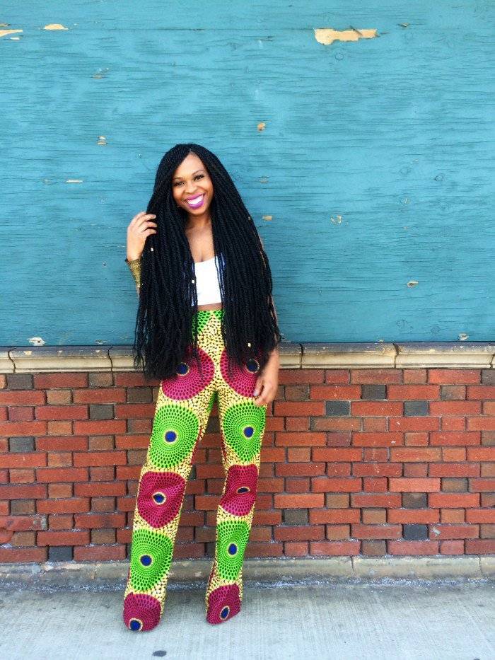 HOW TO STYLE WIDE-LEG ANKARA PANT
