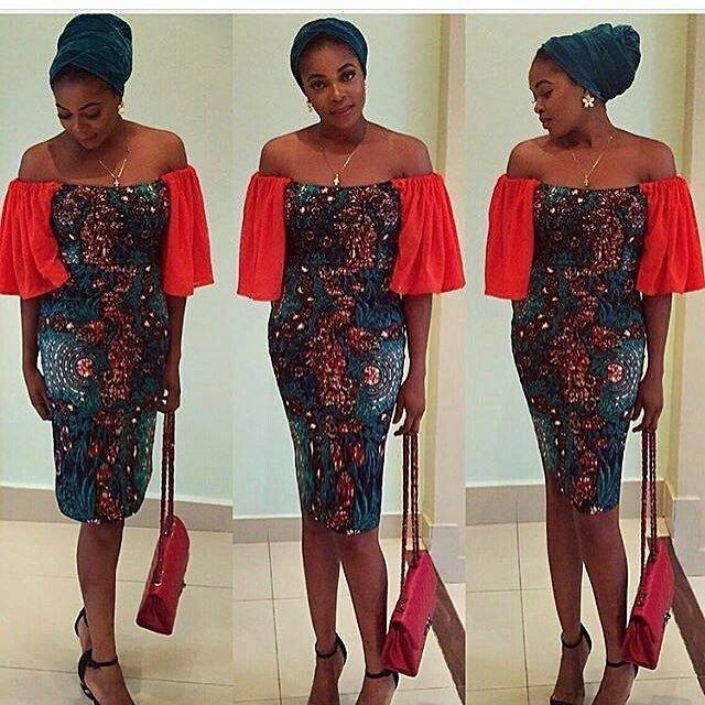 THROW BACK TO BEING FASHIONABLE IN THESE LATEST ANKARA STYLES