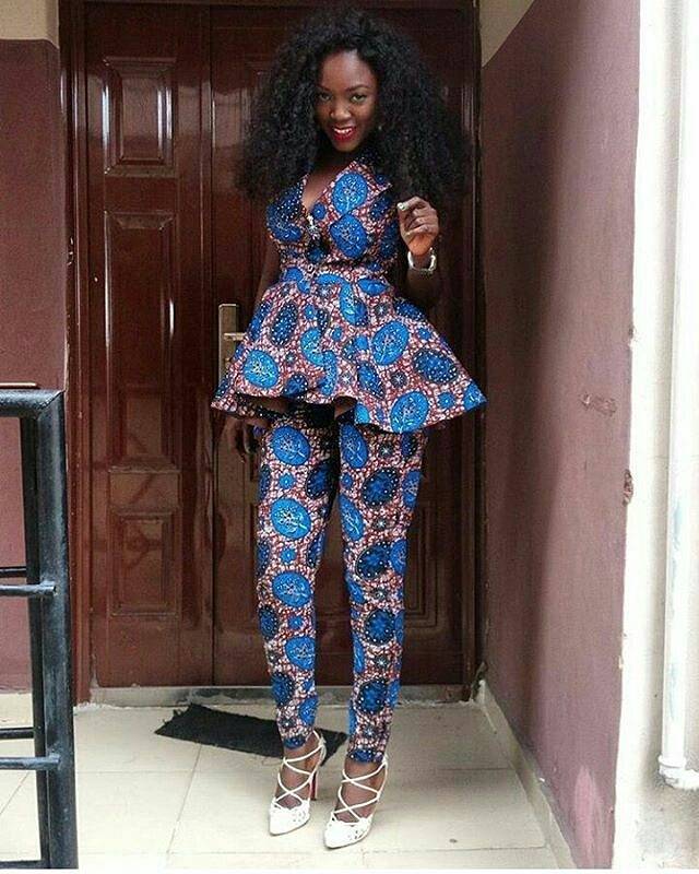 THROW BACK TO BEING FASHIONABLE IN THESE LATEST ANKARA STYLES