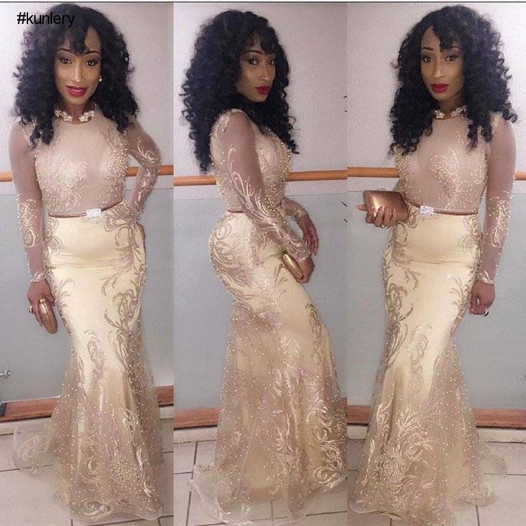 fashion nova : CHAMPAGNE COLORED ASO EBI STYLES THAT WOULD KNOCK YOU OFF YOUR FEET