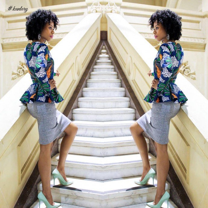 Why Peplum Tops Are Such A Hit Amongst African Women