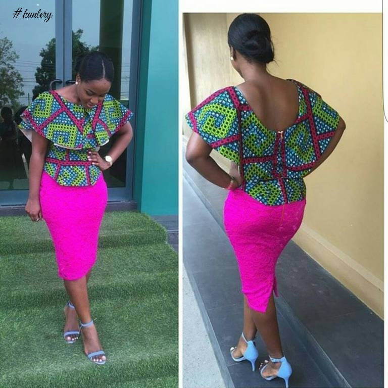 CUTE AND SLAYING ANKARA STYLES FOR THE CHIC FASHIONISTA
