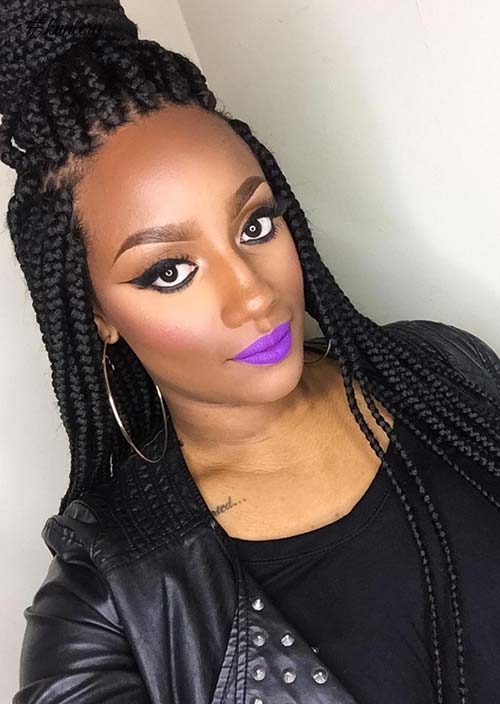 JOIN THE BOX BRAID GANG WITH THIS FABULOUS BRAID HAIRSTYLES