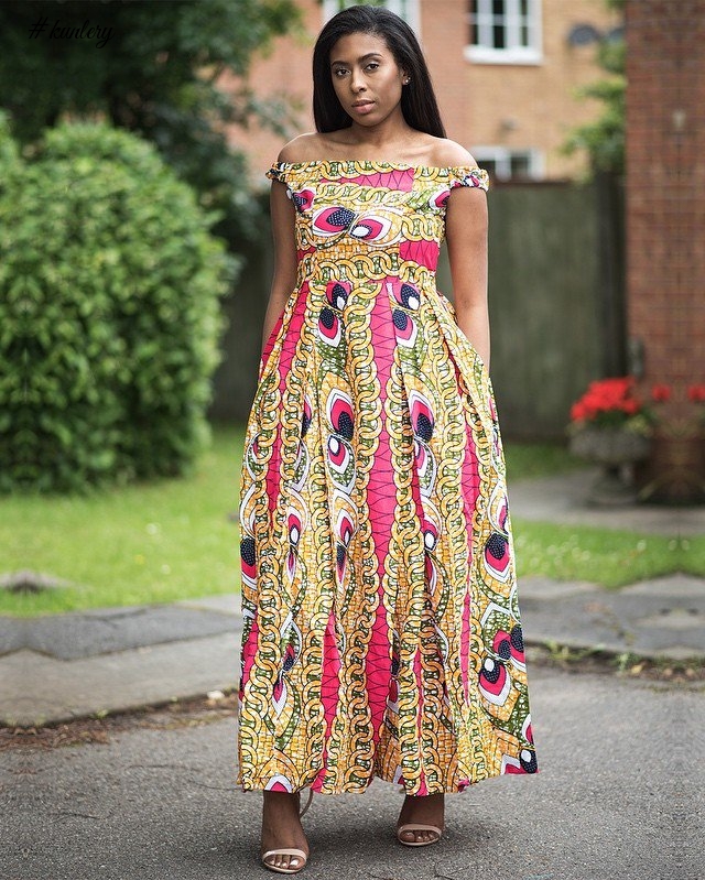 THESE ANKARA GOWNS ARE VERY COMFORTABLE