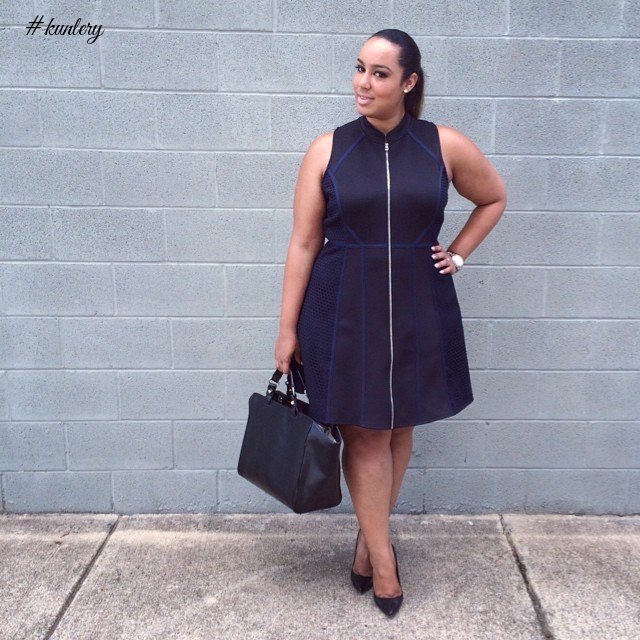 WORK OUTFITS FOR THE CURVY LADIES