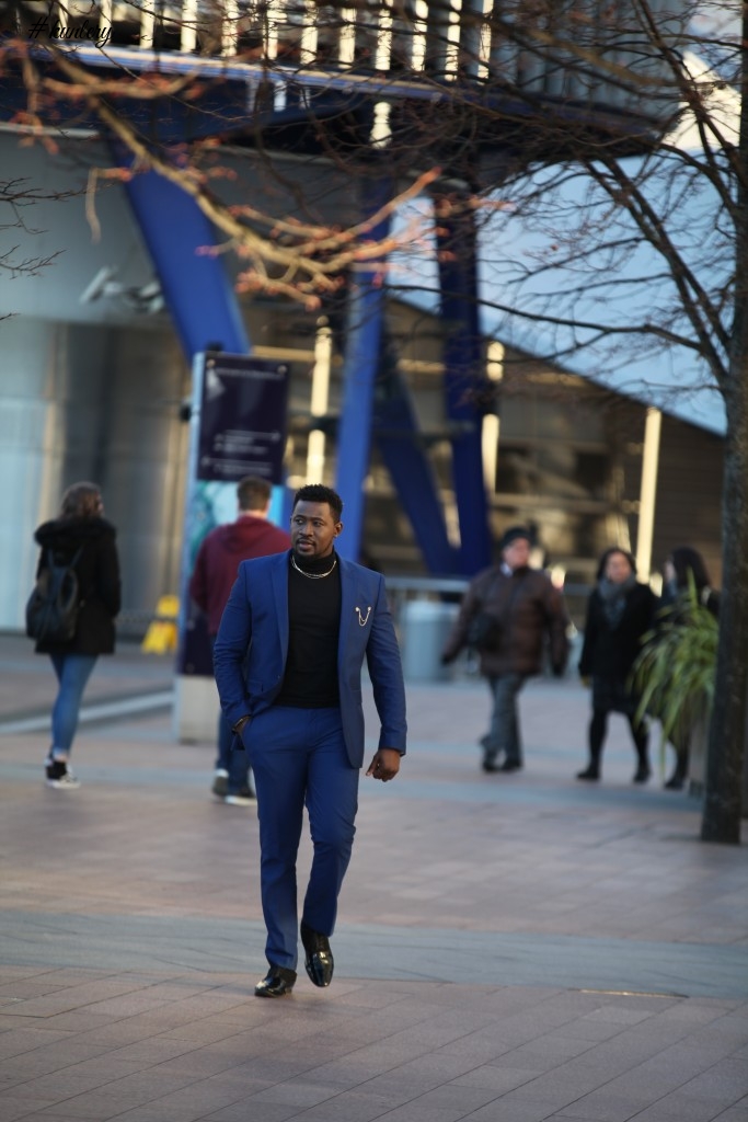 Bossman! Nollywood Heartthrob Daniel K. Daniel Takes the Streets of London in New Photos!