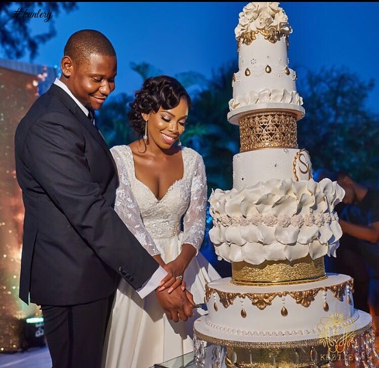 SEE ALL THE GLAM AND FUN FROM SOMMIE AND KAMDI’S OUTDOOR WEDDING