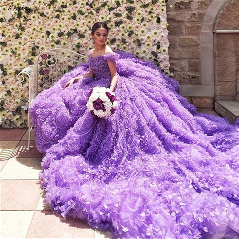 6 OUT OF THE NORM COLOURED WEDDING DRESSES THAT PROVES YOU DON’T HAVE TO WEAR WHITE