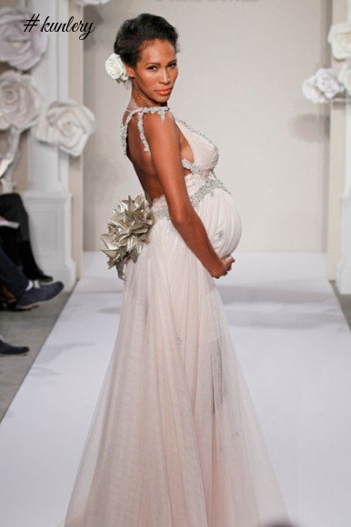 WEDDING DRESS INSPIRATION FOR PREGNANT BRIDES