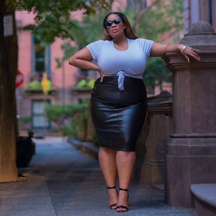 KILLER OUTFITS PLUS-SIZE BEAUTIES CAN ROCK ON THE STREET