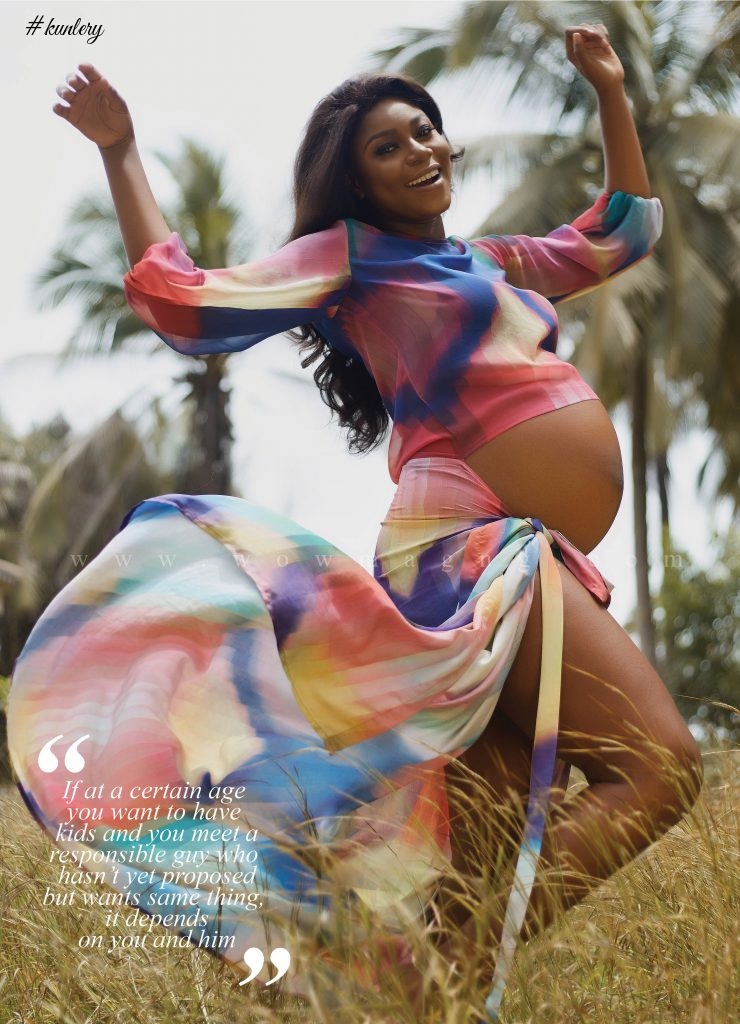 Pregnancy Never Looked This Good. Yvonne Nelson Reveals Baby Bump in a Photo Shoot