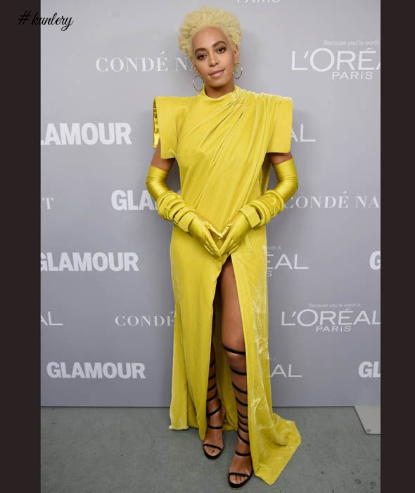 Solange, Serena Williams, Others Attend The 2017 Glamour Magazine Women Of The Year Awards