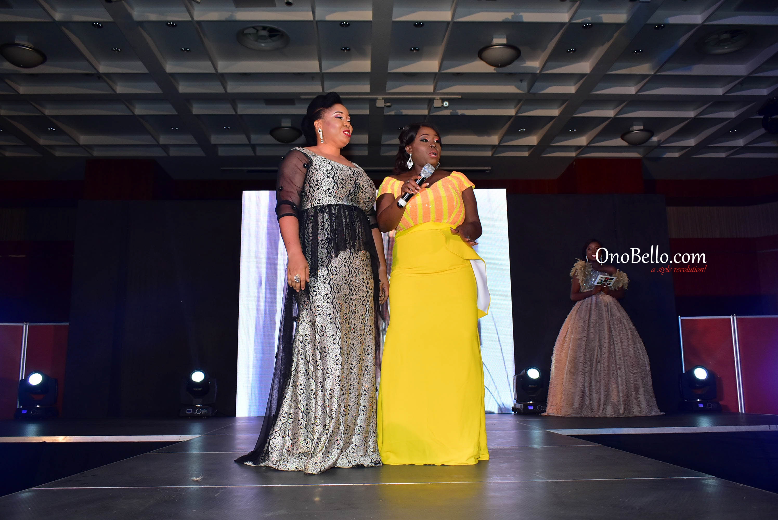 Red Carpet Glam! Osas Ighodaro Ajibade, Lanre DaSilva Ajayi, More Attend The 2017 ELOY Awards